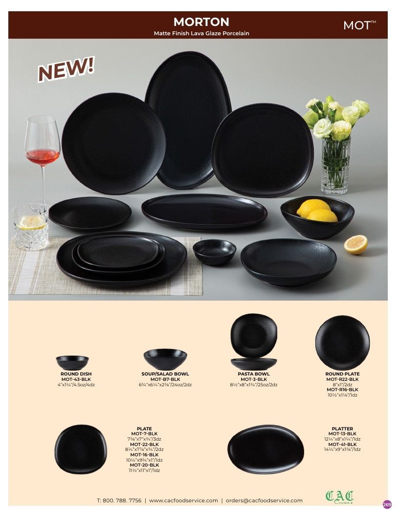 C.A.C. Foodservice Chinaware Catalog Weekly Ad January 1 - December 31, 2026