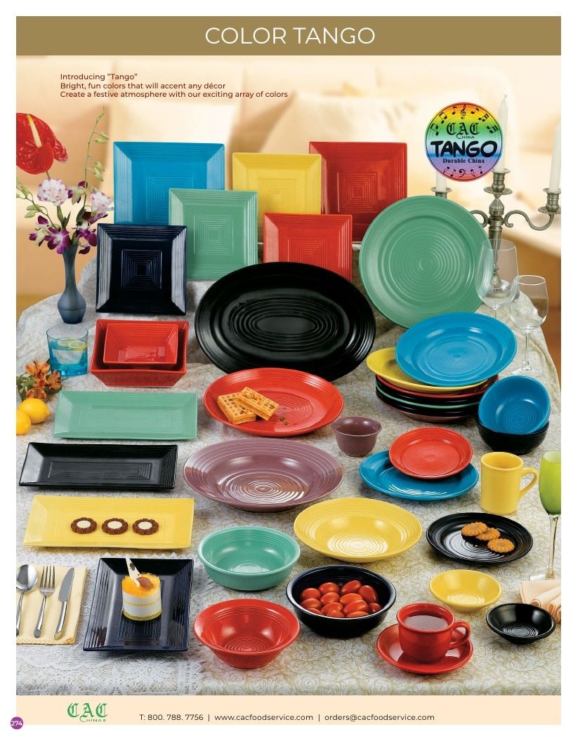 C.A.C. Foodservice Chinaware Catalog Weekly Ad January 1 - December 31, 2026