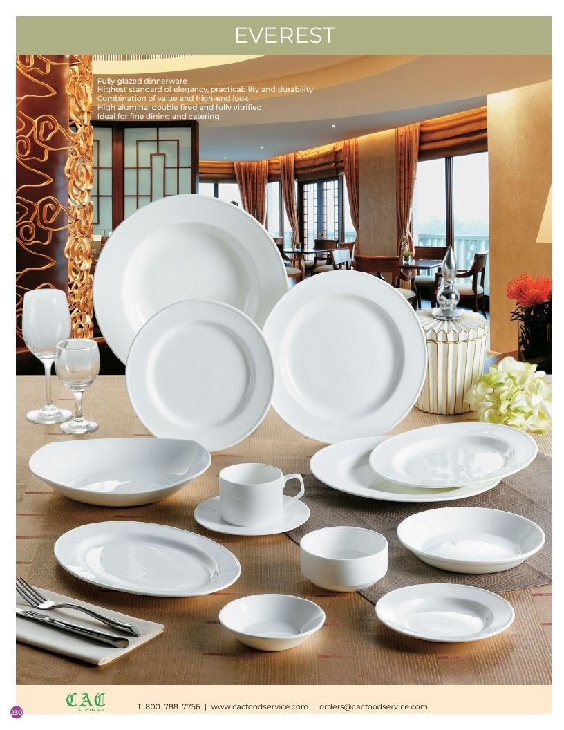 C.A.C. Foodservice Chinaware Catalog Weekly Ad January 1 - December 31, 2026