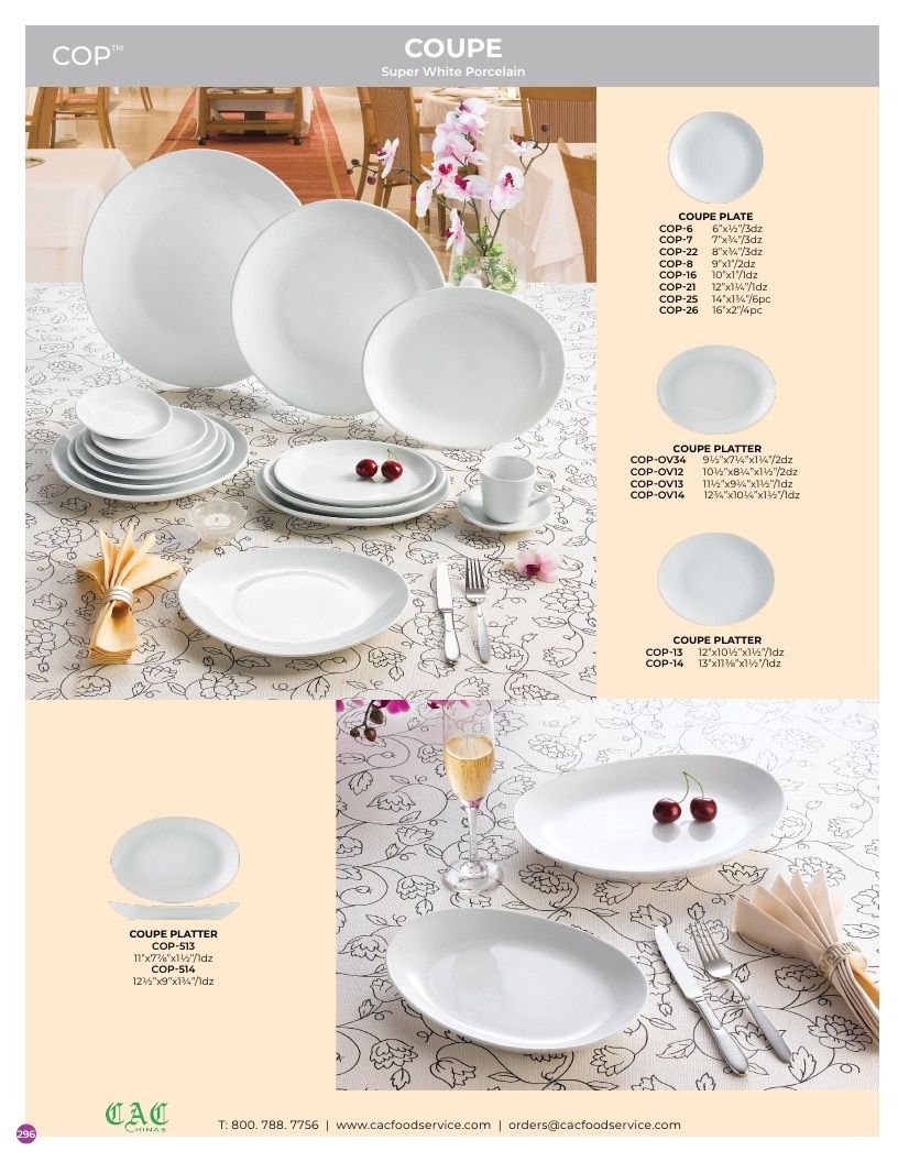 C.A.C. Foodservice Chinaware Catalog Weekly Ad January 1 - December 31, 2026