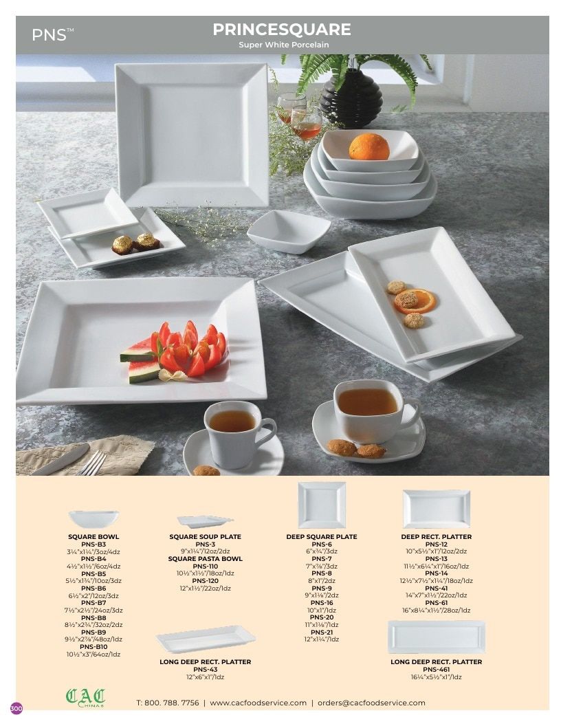 C.A.C. Foodservice Chinaware Catalog Weekly Ad January 1 - December 31, 2026