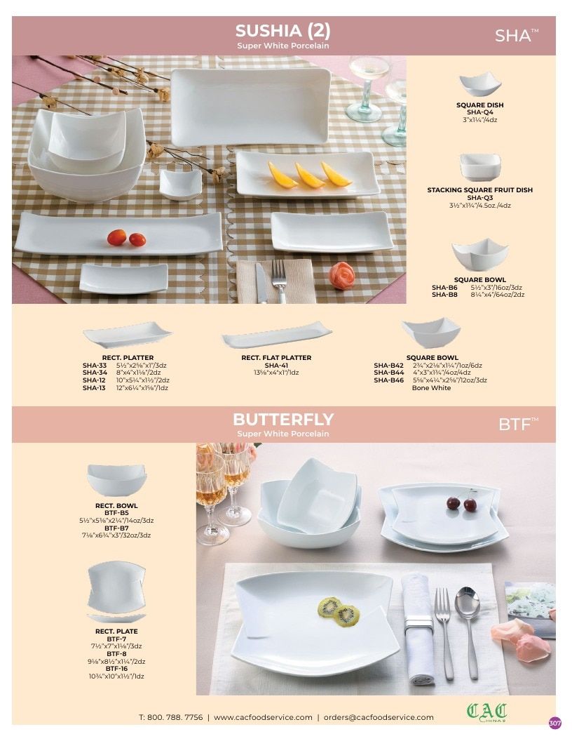 C.A.C. Foodservice Chinaware Catalog Weekly Ad January 1 - December 31, 2026