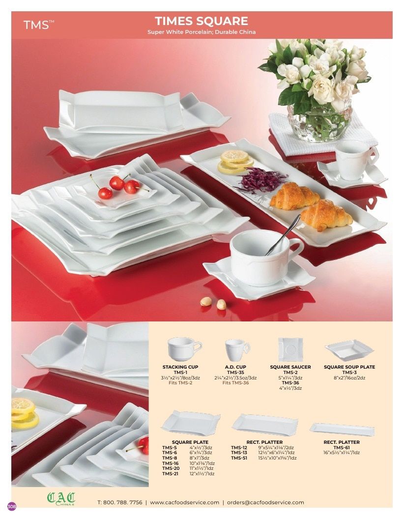 C.A.C. Foodservice Chinaware Catalog Weekly Ad January 1 - December 31, 2026