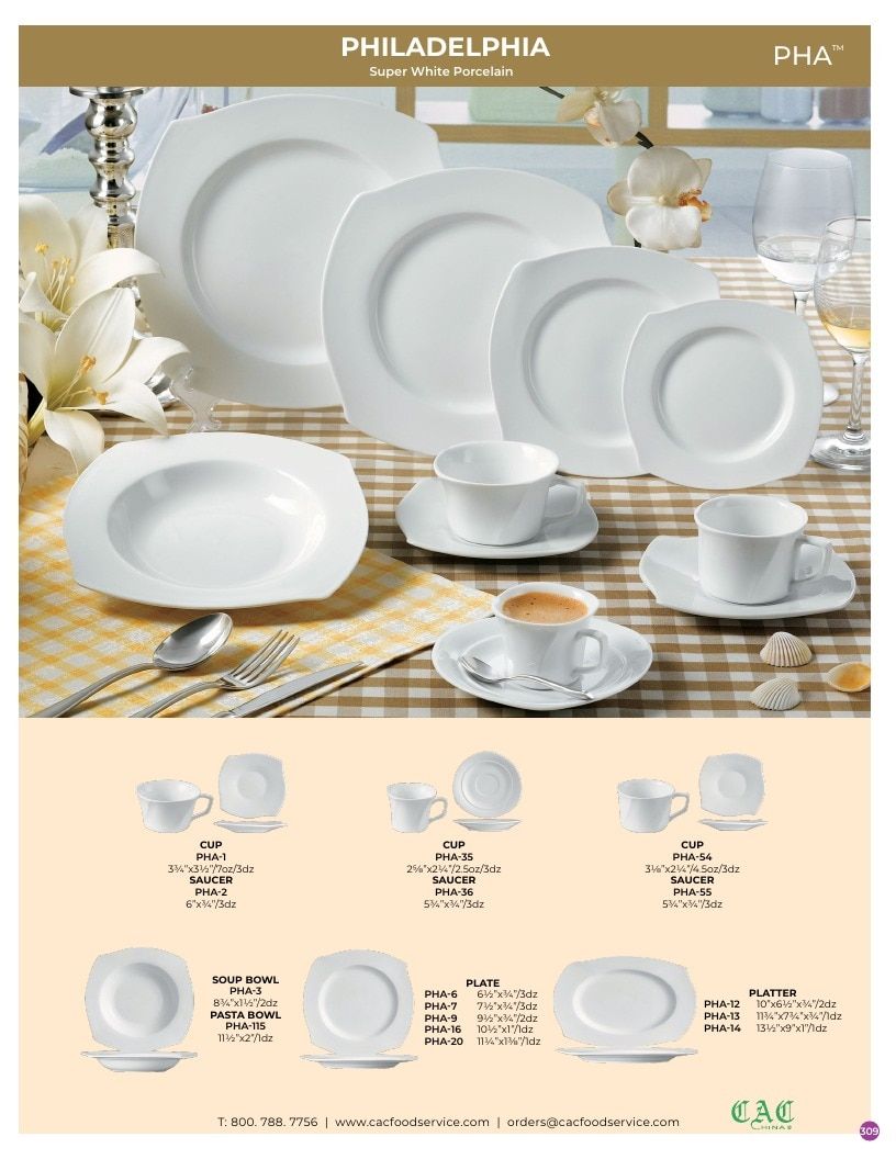 C.A.C. Foodservice Chinaware Catalog Weekly Ad January 1 - December 31, 2026