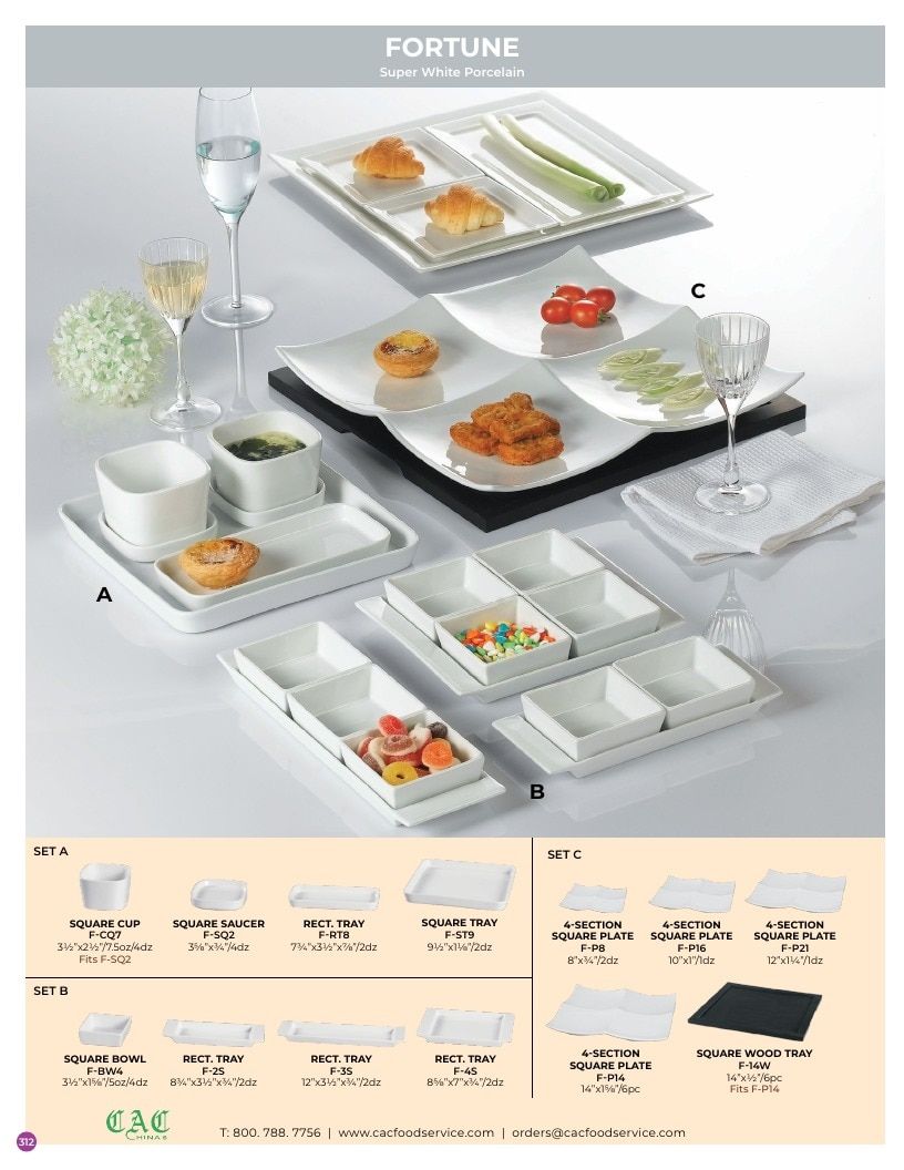 C.A.C. Foodservice Chinaware Catalog Weekly Ad January 1 - December 31, 2026