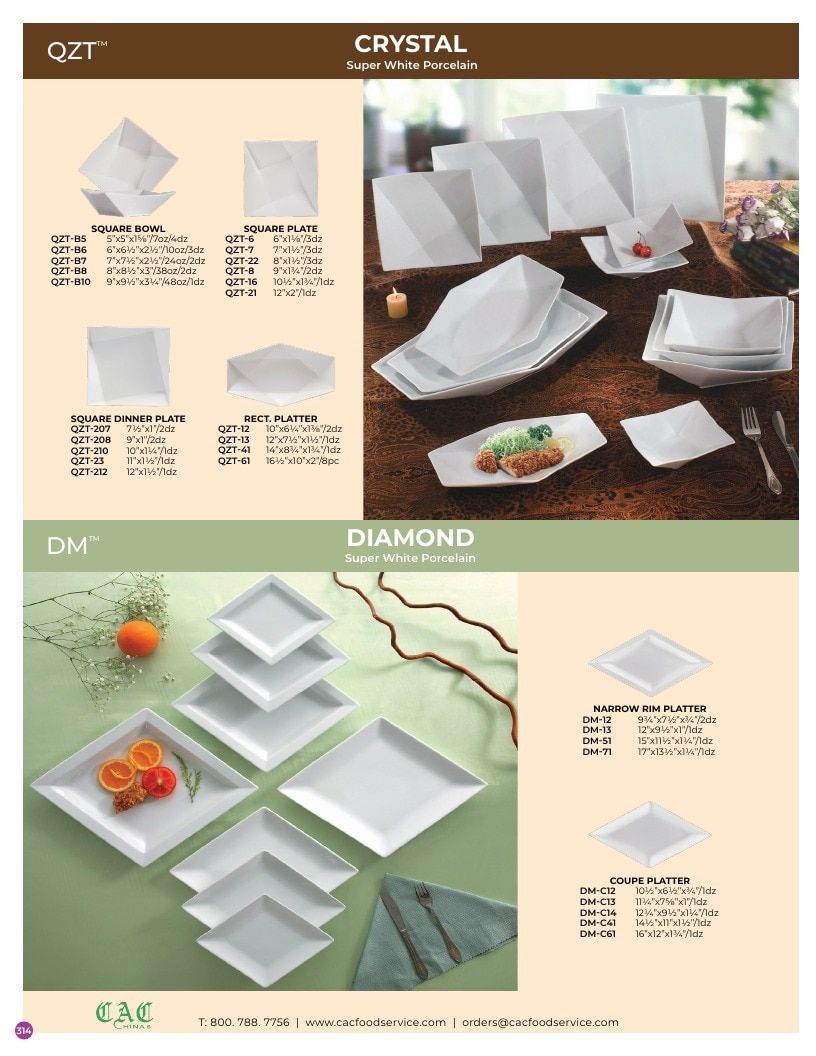 C.A.C. Foodservice Chinaware Catalog Weekly Ad January 1 - December 31, 2026