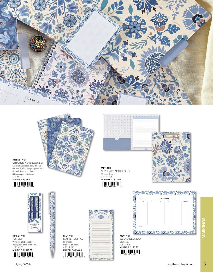 C. R. Gibson Fall Stationery and Gifts Catalog Weekly Ad January 1 - December 31, 2026