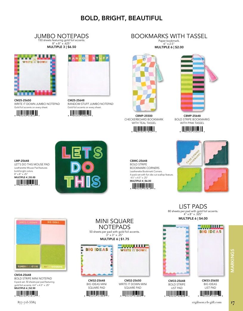 C. R. Gibson Fall Stationery and Gifts Catalog Weekly Ad January 1 - December 31, 2026