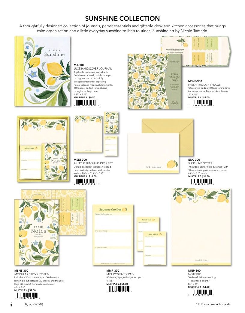 C. R. Gibson Fall Stationery and Gifts Catalog Weekly Ad January 1 - December 31, 2026