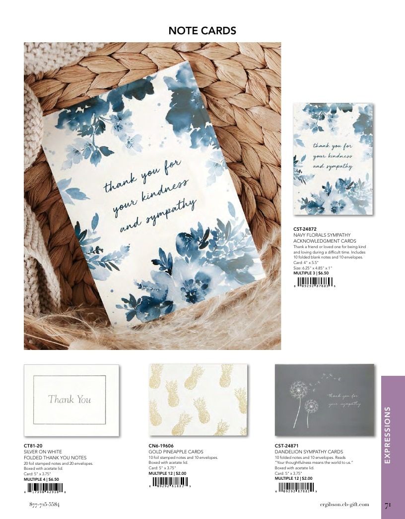 C. R. Gibson Fall Stationery and Gifts Catalog Weekly Ad January 1 - December 31, 2026