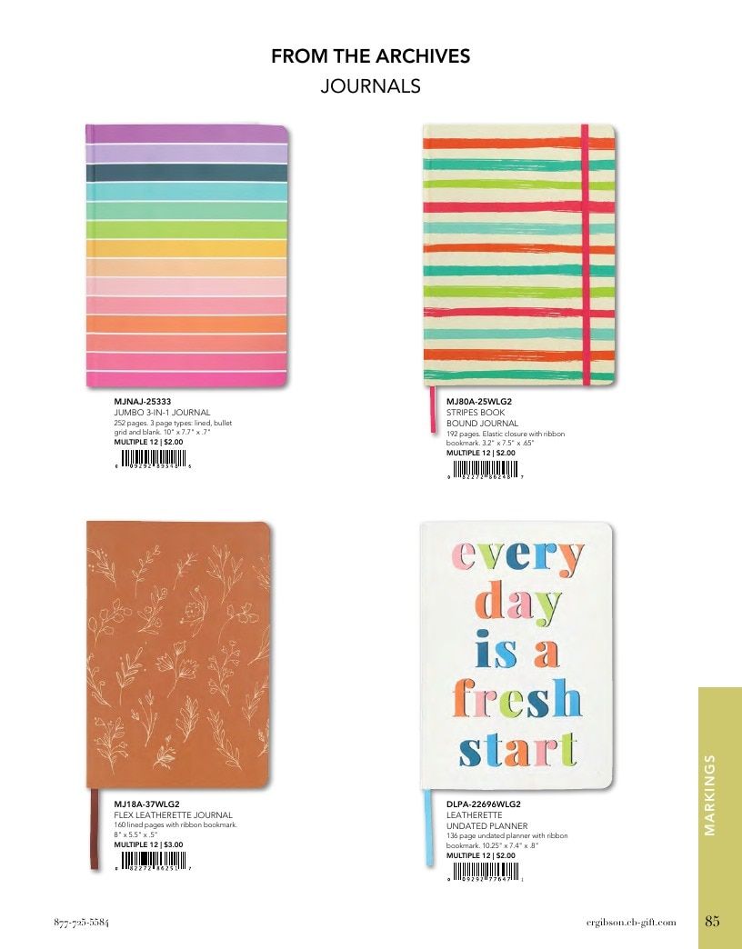 C. R. Gibson Fall Stationery and Gifts Catalog Weekly Ad January 1 - December 31, 2026