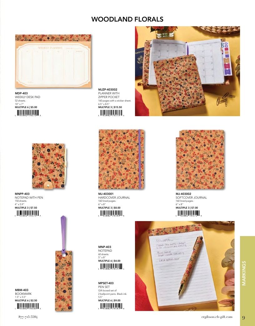 C. R. Gibson Fall Stationery and Gifts Catalog Weekly Ad January 1 - December 31, 2026