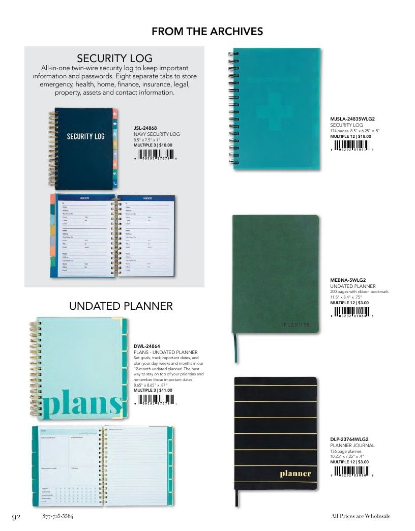 C. R. Gibson Fall Stationery and Gifts Catalog Weekly Ad January 1 - December 31, 2026