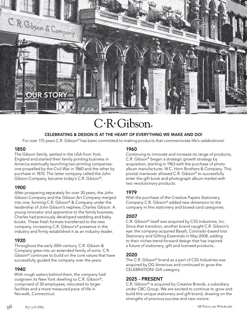 C. R. Gibson Fall Stationery and Gifts Catalog Weekly Ad January 1 - December 31, 2026