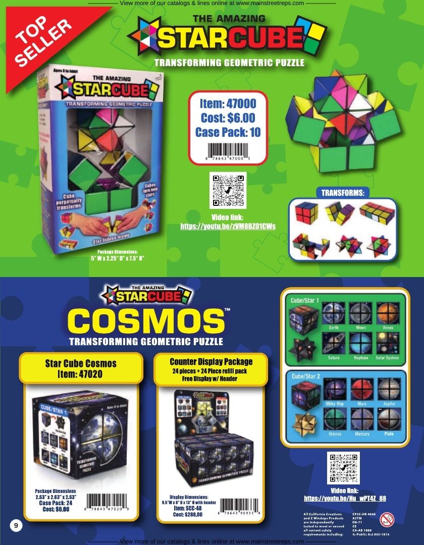 California Creations Wind-Up Toys Catalog Weekly Ad January 1 - December 31, 2026