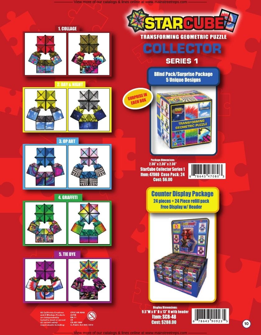 California Creations Wind-Up Toys Catalog Weekly Ad January 1 - December 31, 2026