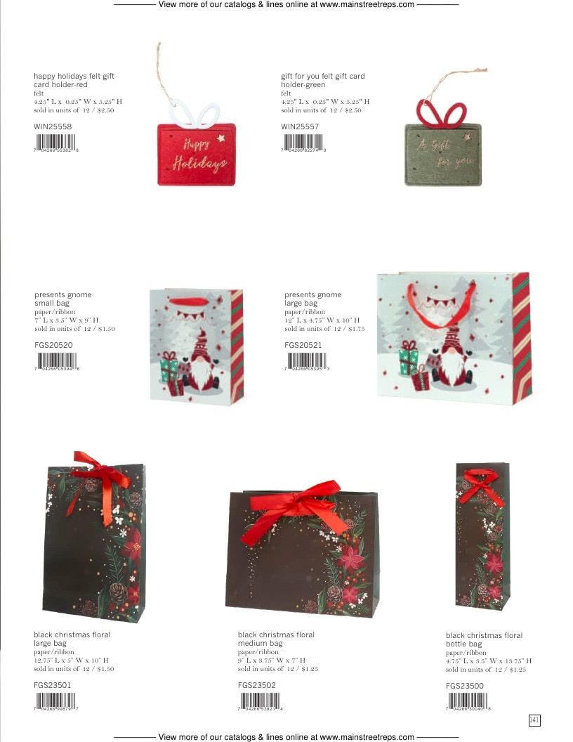 Boston International Holiday Catalog Weekly Ad January 1 - December 31, 2026