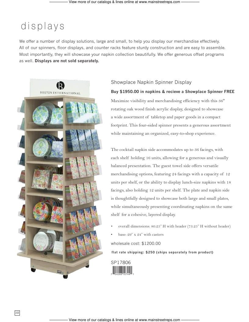 Boston International Holiday Catalog Weekly Ad January 1 - December 31, 2026