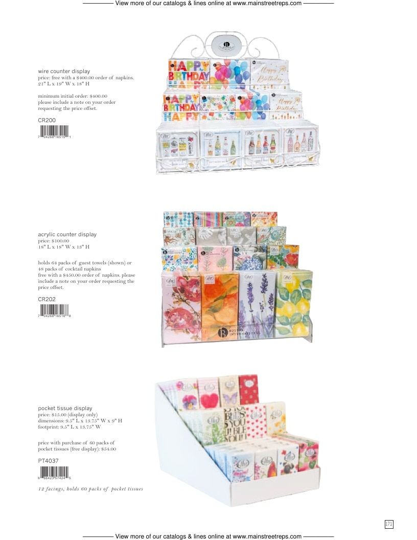 Boston International Holiday Catalog Weekly Ad January 1 - December 31, 2026