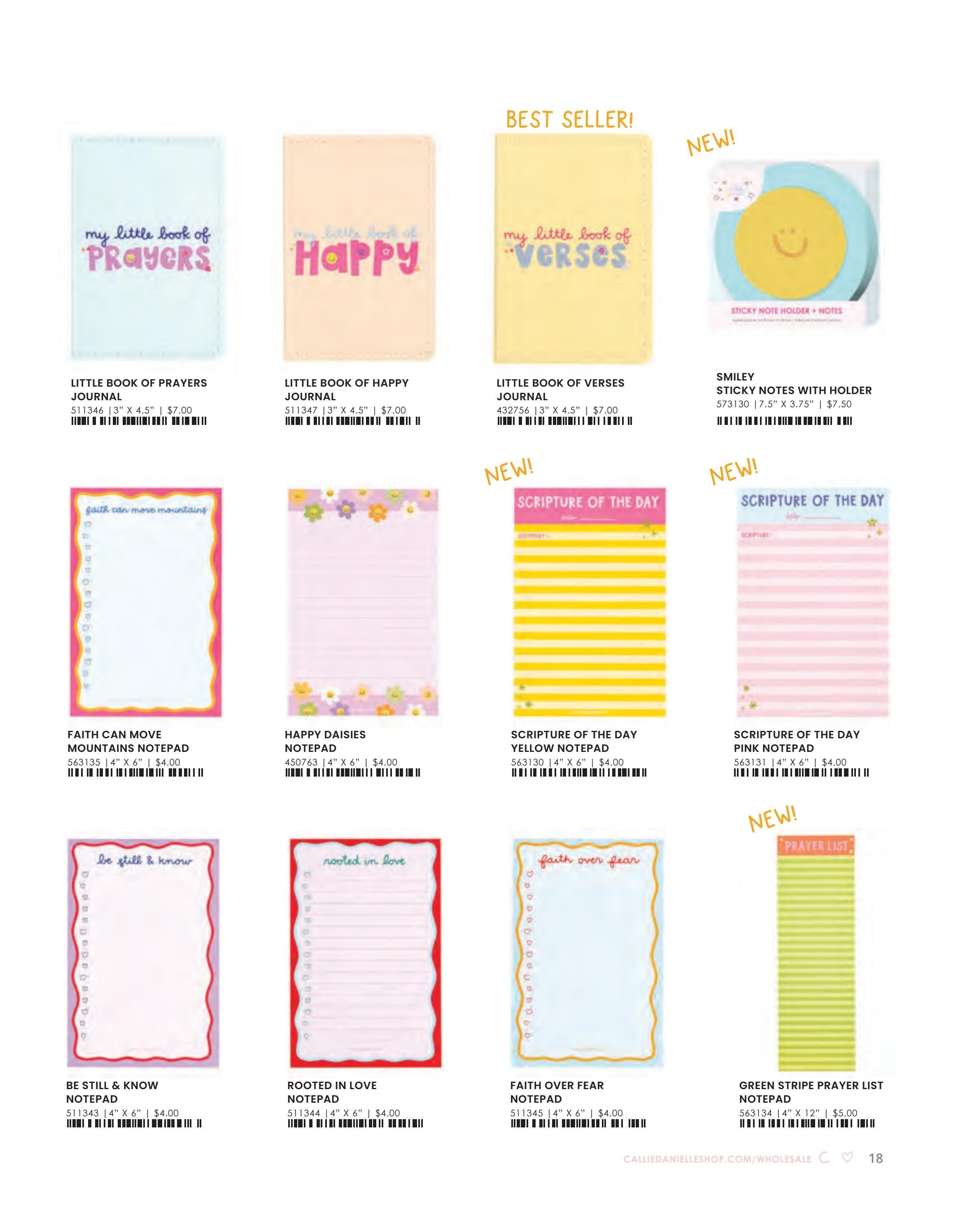 Callie Danielle Gifts and Stationery Catalog Weekly Ad January 1 - December 31, 2026