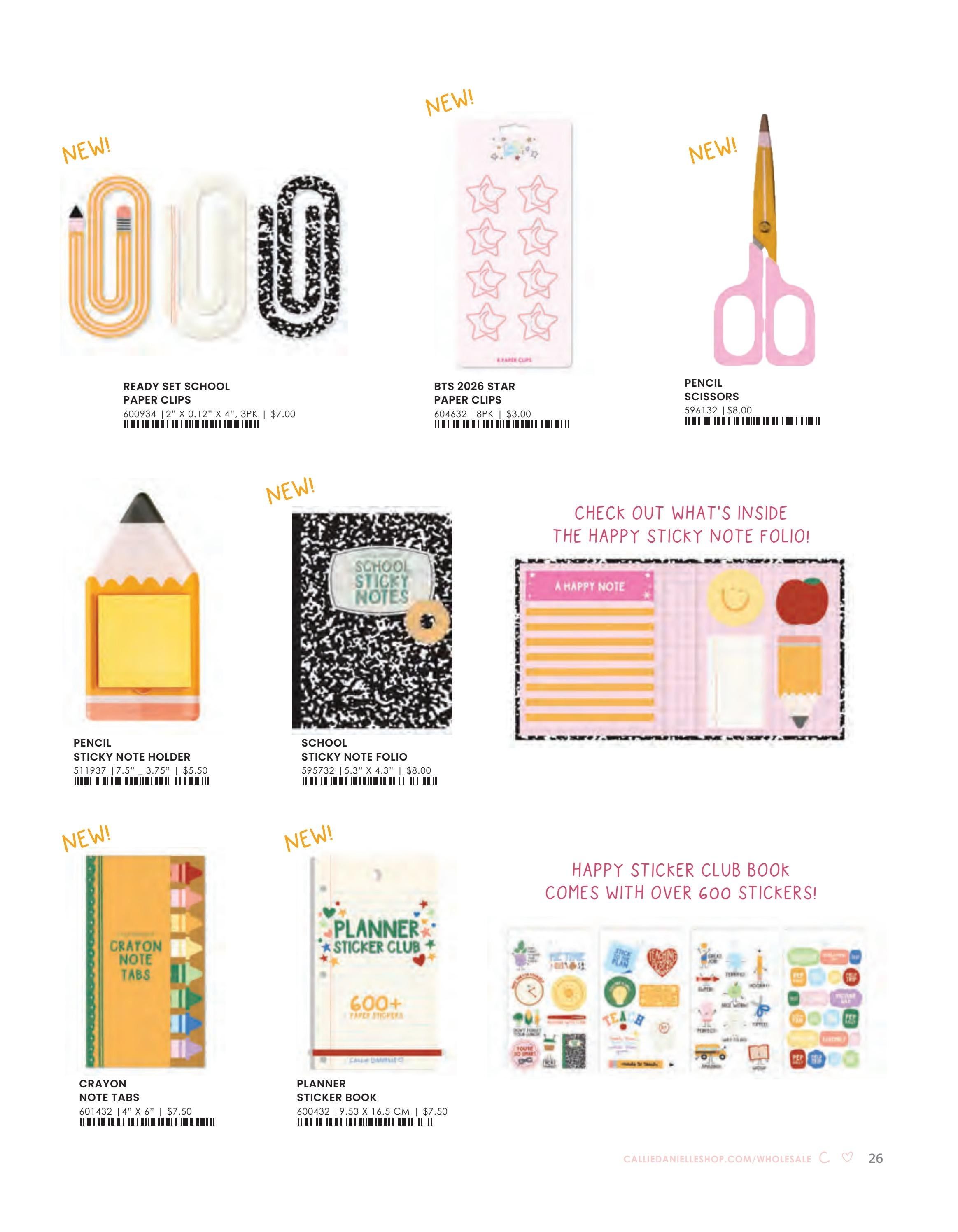 Callie Danielle Gifts and Stationery Catalog Weekly Ad January 1 - December 31, 2026