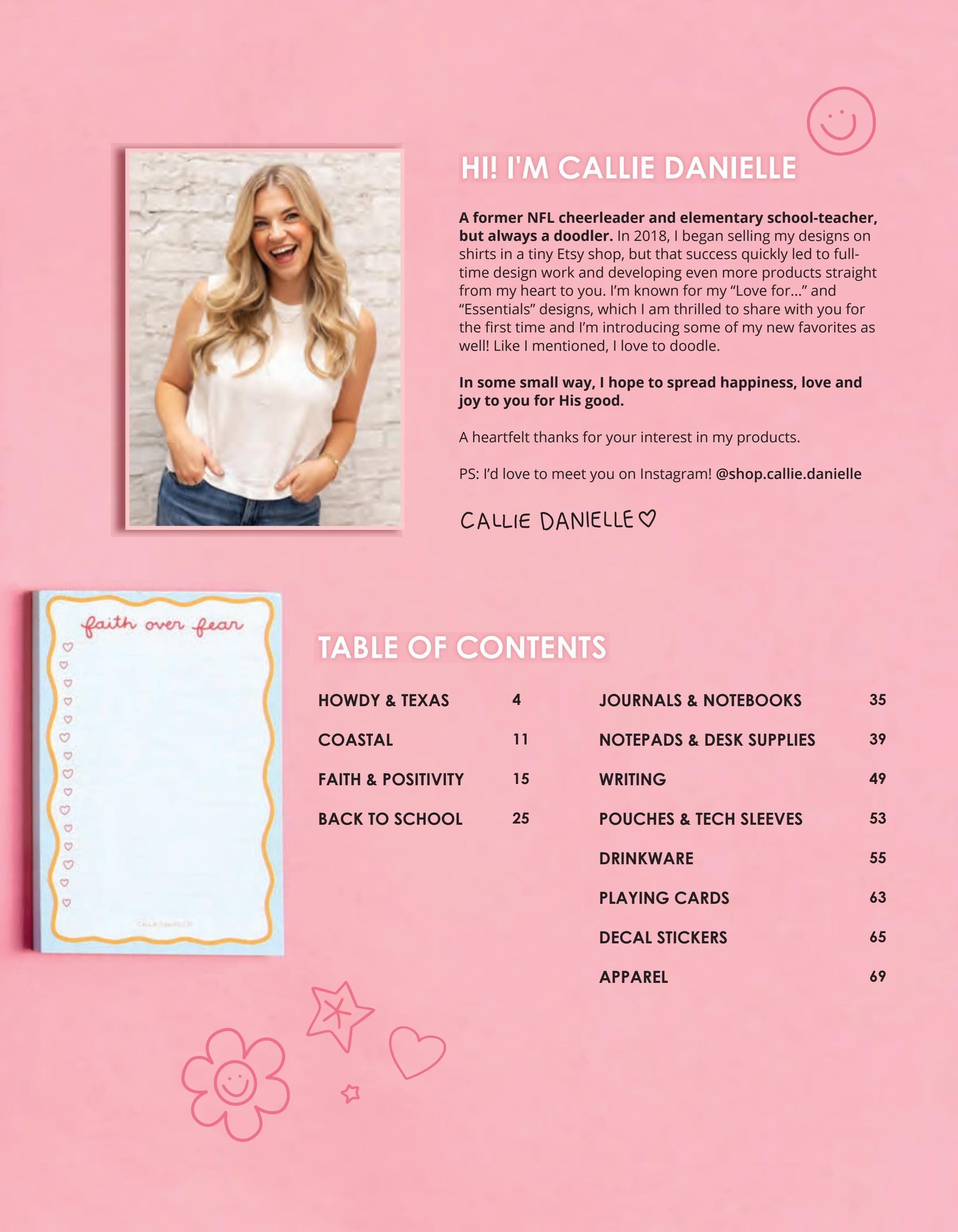 Callie Danielle Gifts and Stationery Catalog Weekly Ad January 1 - December 31, 2026