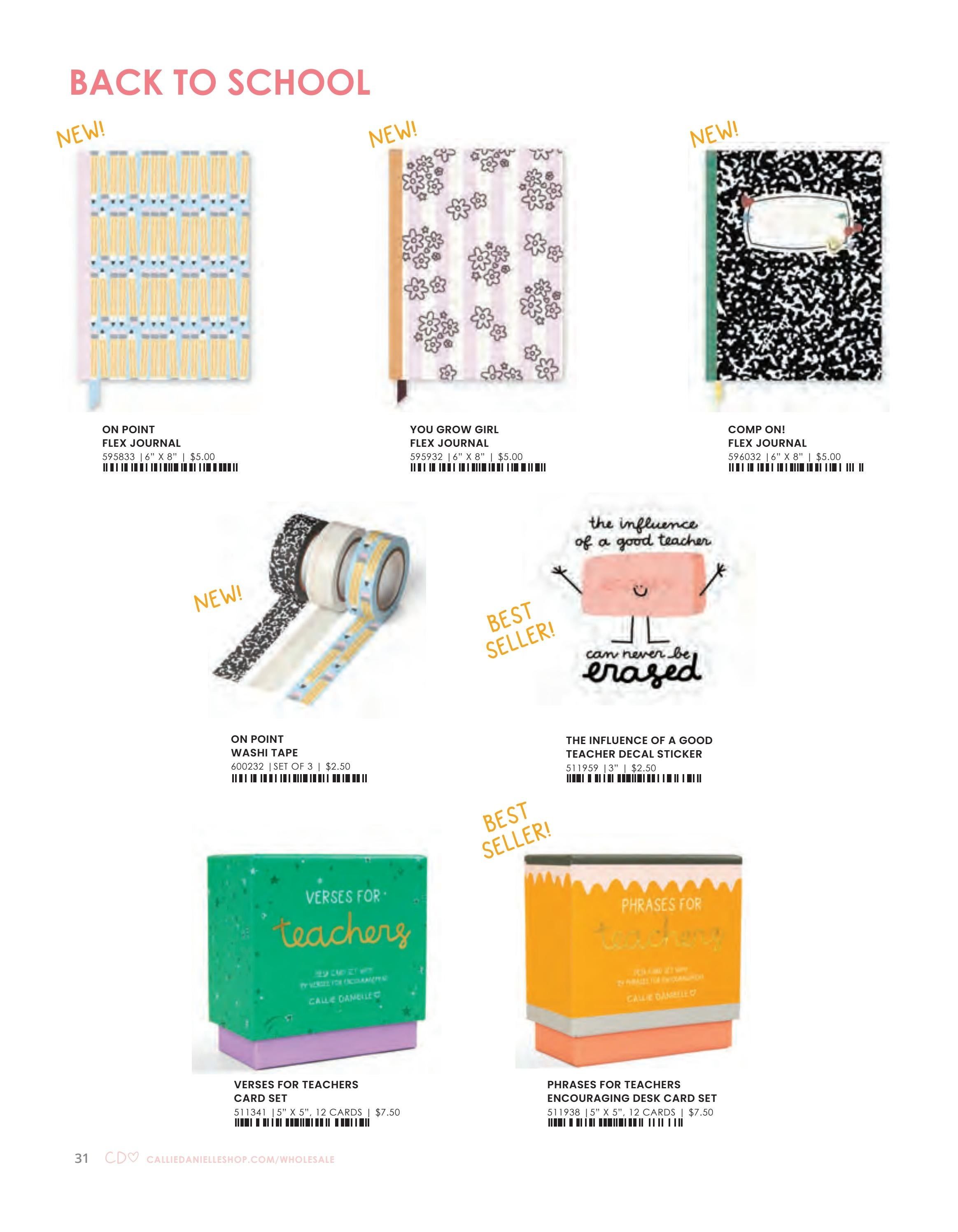 Callie Danielle Gifts and Stationery Catalog Weekly Ad January 1 - December 31, 2026