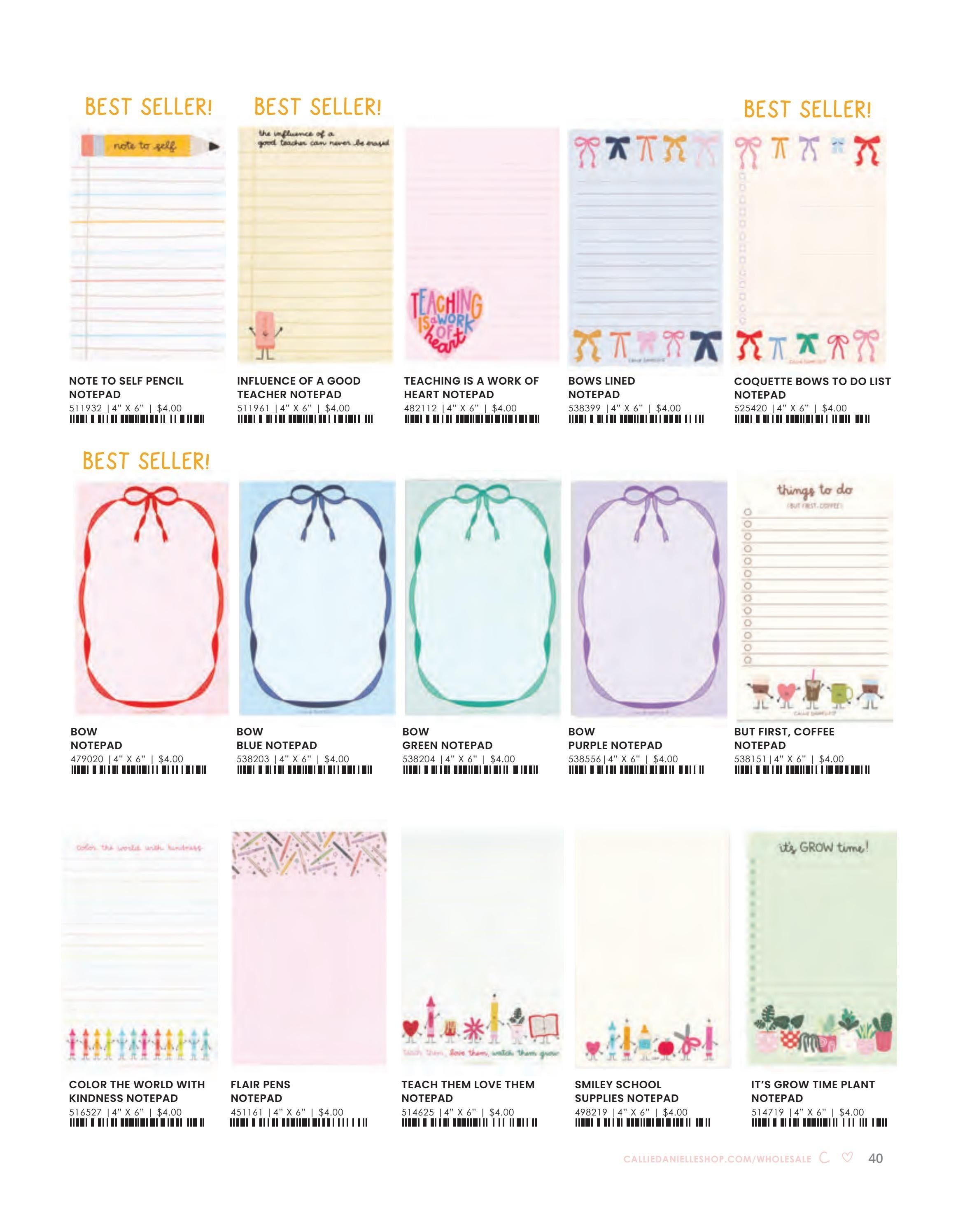Callie Danielle Gifts and Stationery Catalog Weekly Ad January 1 - December 31, 2026