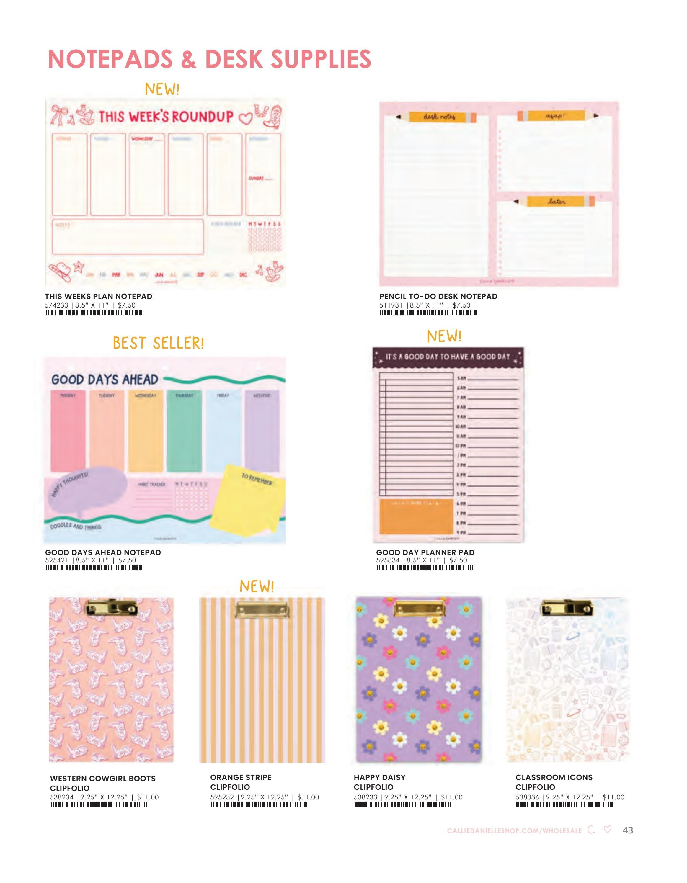 Callie Danielle Gifts and Stationery Catalog Weekly Ad January 1 - December 31, 2026