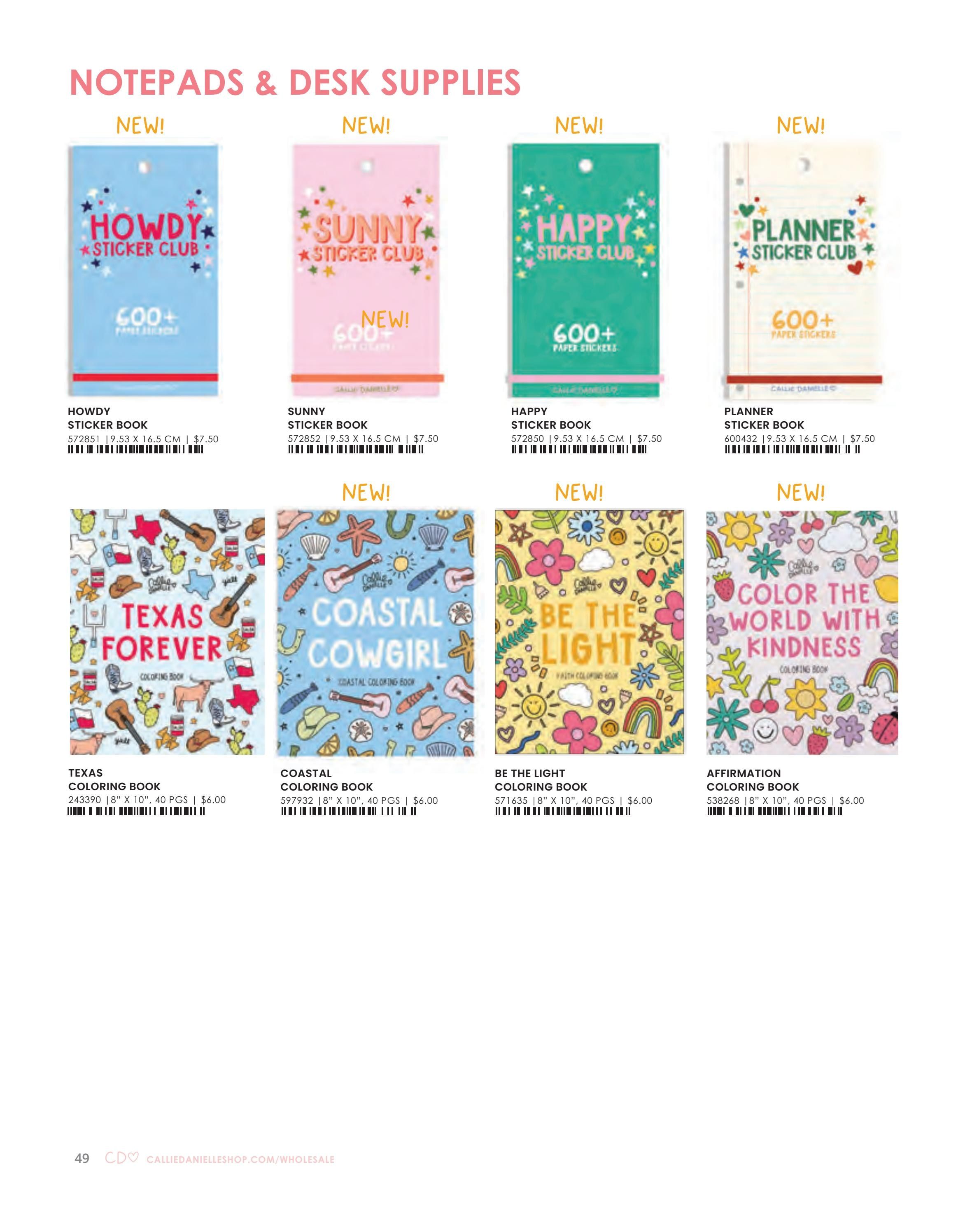 Callie Danielle Gifts and Stationery Catalog Weekly Ad January 1 - December 31, 2026