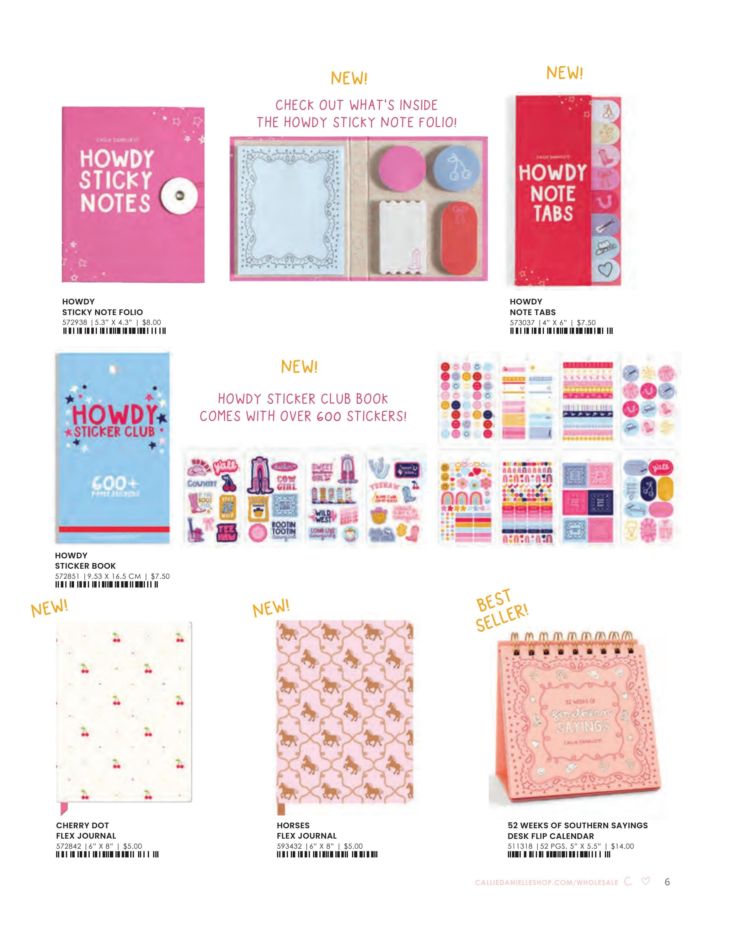 Callie Danielle Gifts and Stationery Catalog Weekly Ad January 1 - December 31, 2026
