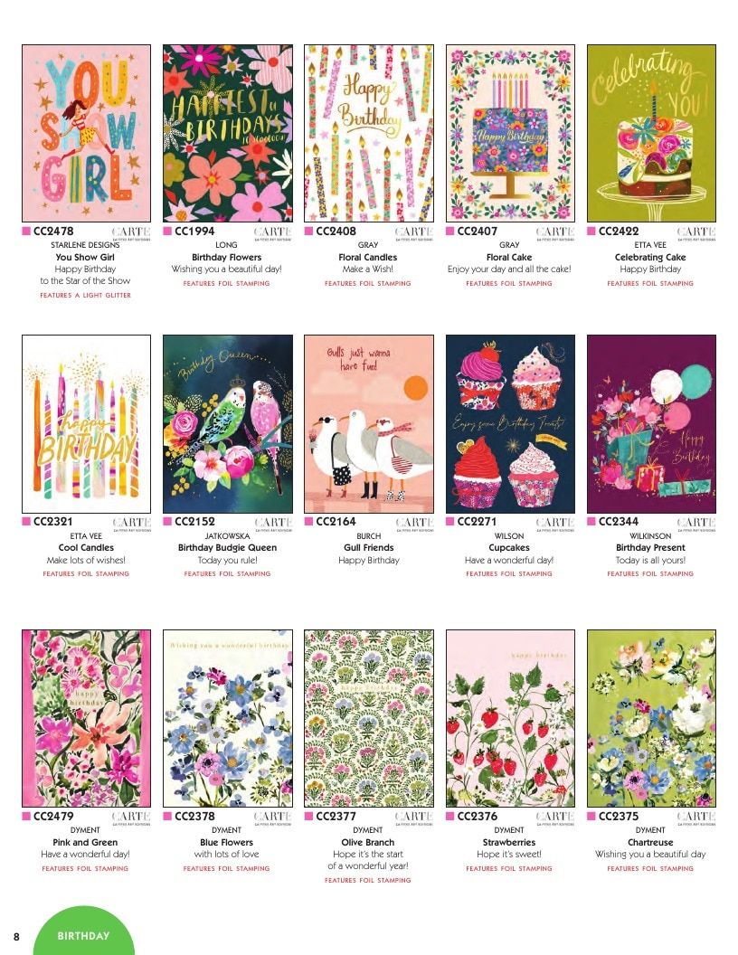 Calypso Cards Greeting Cards Catalog Weekly Ad January 1 - December 31, 2026