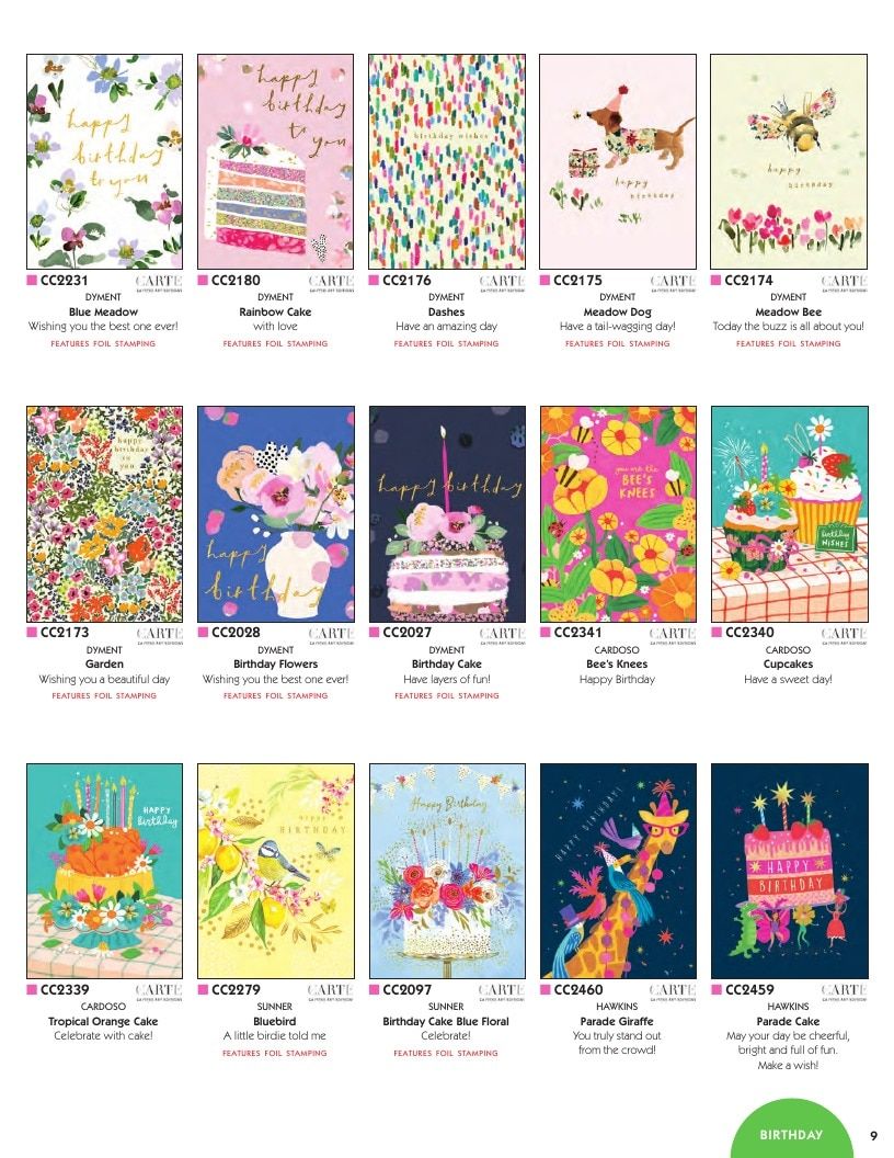 Calypso Cards Greeting Cards Catalog Weekly Ad January 1 - December 31, 2026