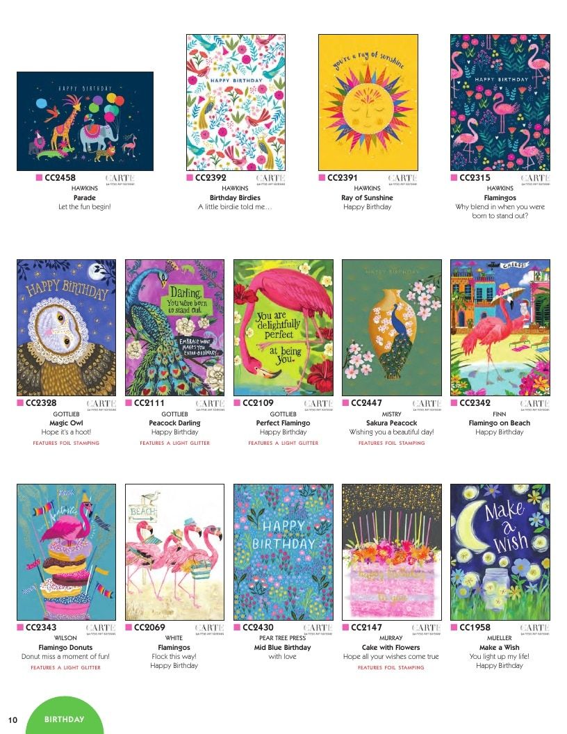 Calypso Cards Greeting Cards Catalog Weekly Ad January 1 - December 31, 2026