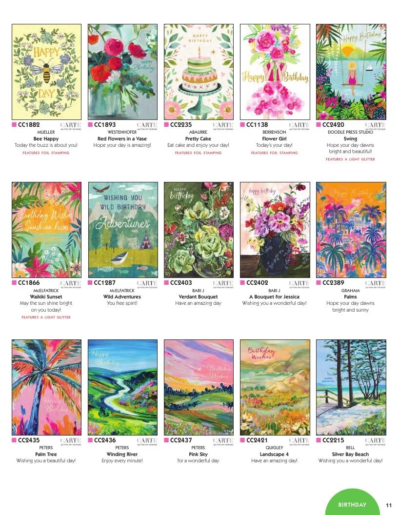 Calypso Cards Greeting Cards Catalog Weekly Ad January 1 - December 31, 2026
