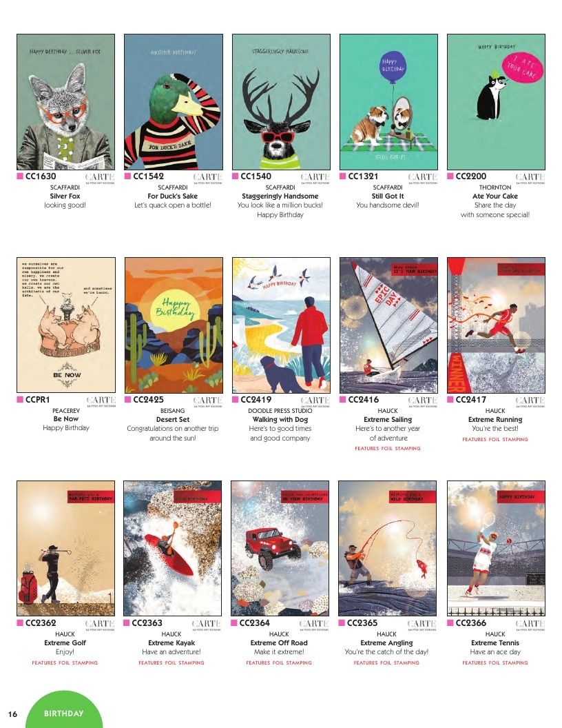 Calypso Cards Greeting Cards Catalog Weekly Ad January 1 - December 31, 2026