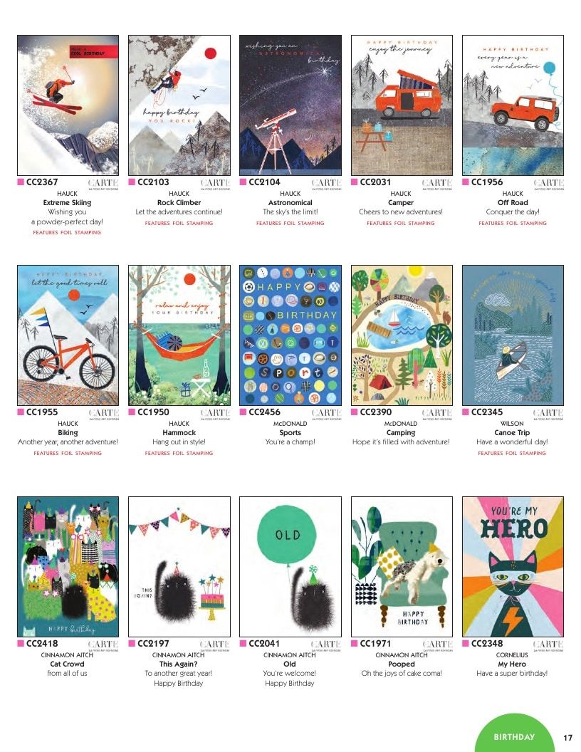 Calypso Cards Greeting Cards Catalog Weekly Ad January 1 - December 31, 2026
