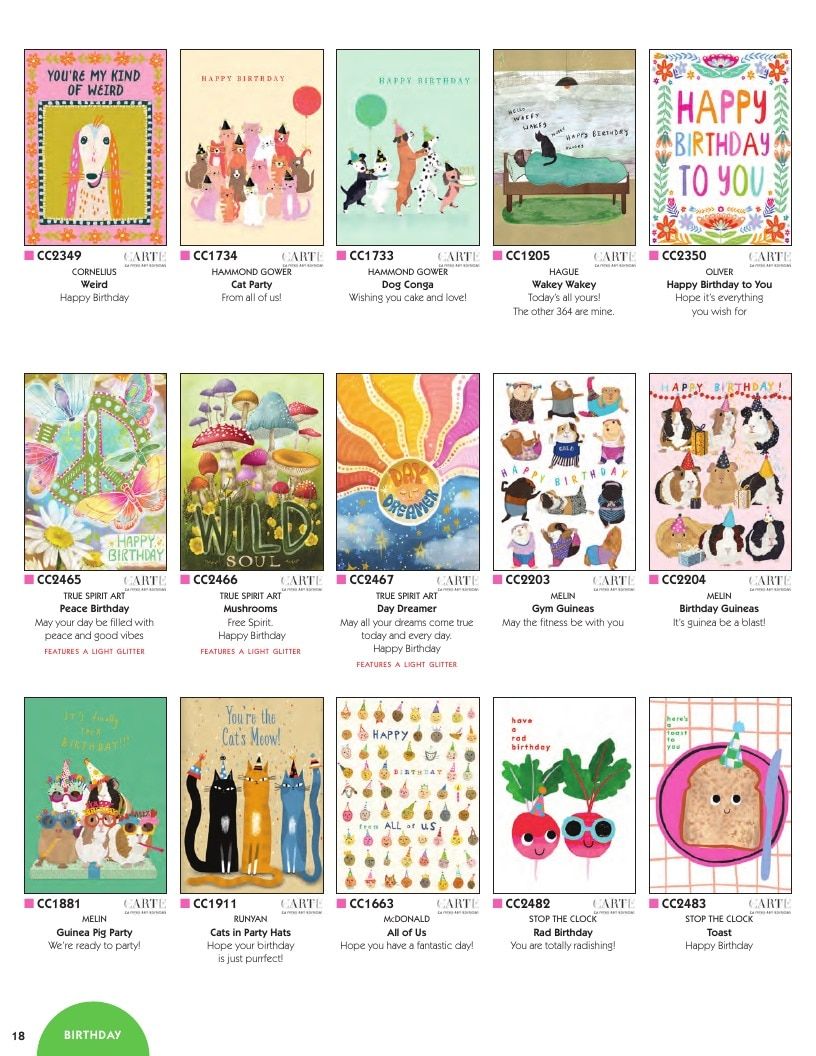 Calypso Cards Greeting Cards Catalog Weekly Ad January 1 - December 31, 2026