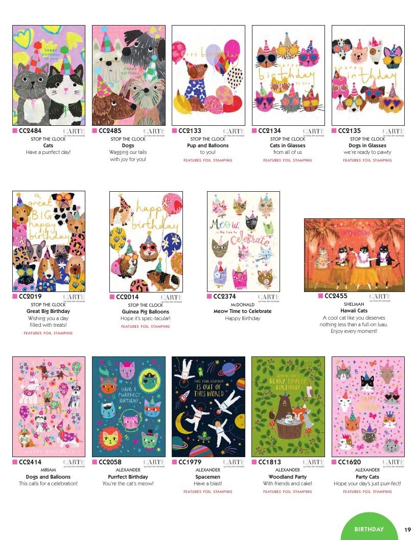 Calypso Cards Greeting Cards Catalog Weekly Ad January 1 - December 31, 2026