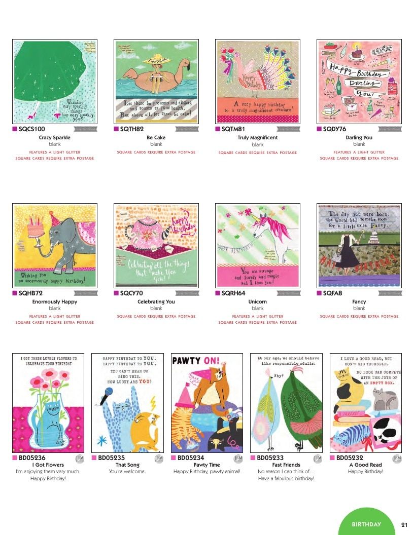 Calypso Cards Greeting Cards Catalog Weekly Ad January 1 - December 31, 2026