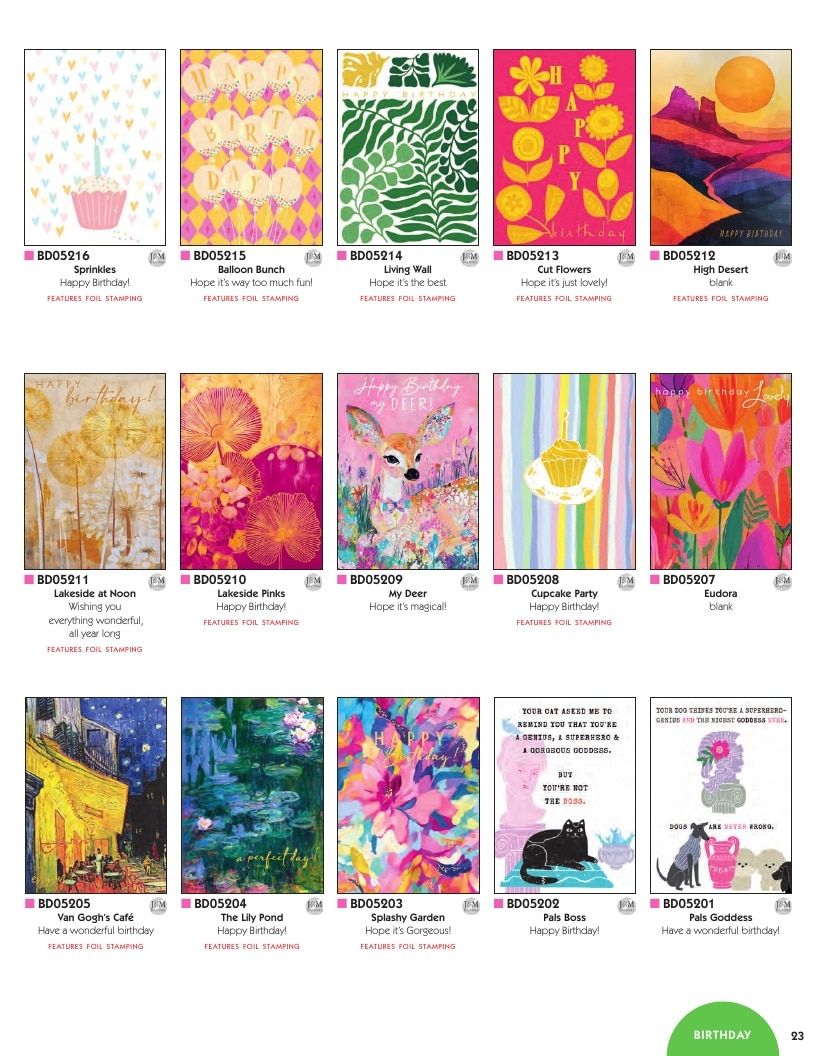 Calypso Cards Greeting Cards Catalog Weekly Ad January 1 - December 31, 2026