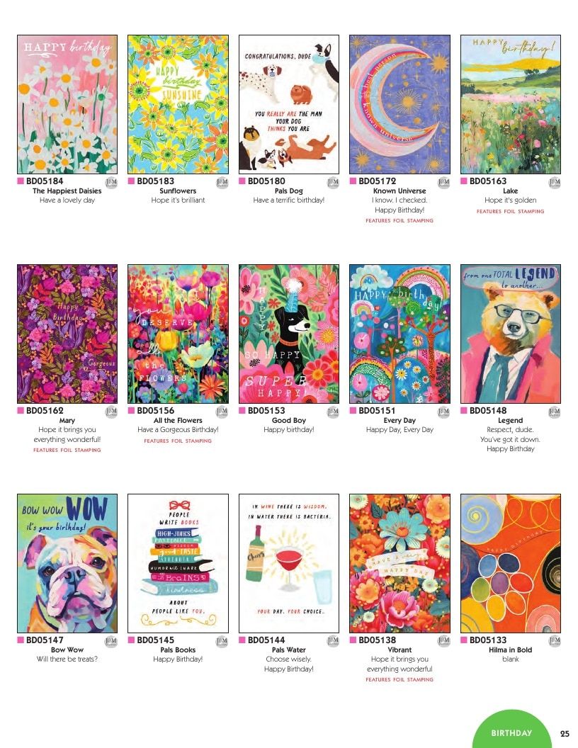 Calypso Cards Greeting Cards Catalog Weekly Ad January 1 - December 31, 2026