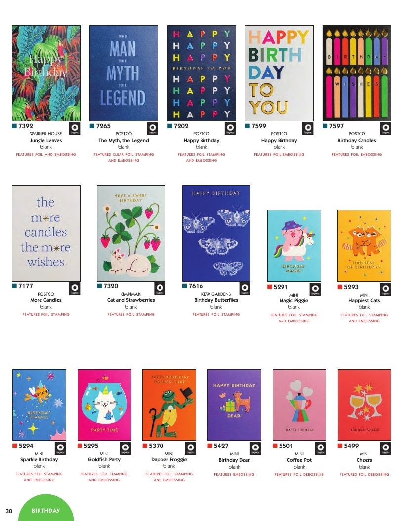 Calypso Cards Greeting Cards Catalog Weekly Ad January 1 - December 31, 2026