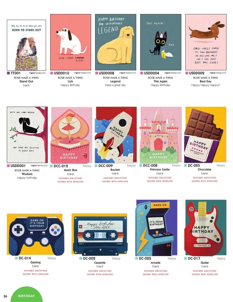 Calypso Cards Greeting Cards Catalog Weekly Ad January 1 - December 31, 2026