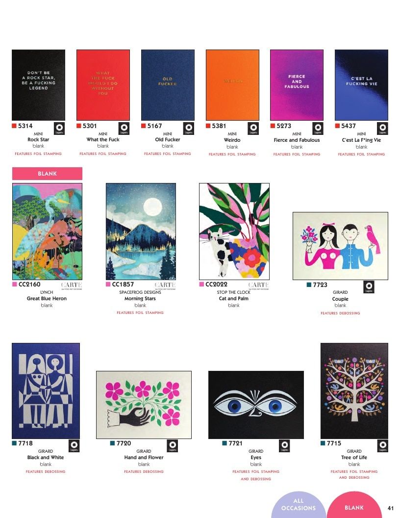Calypso Cards Greeting Cards Catalog Weekly Ad January 1 - December 31, 2026