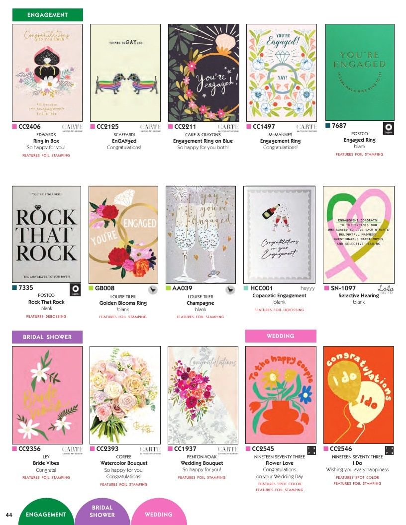 Calypso Cards Greeting Cards Catalog Weekly Ad January 1 - December 31, 2026