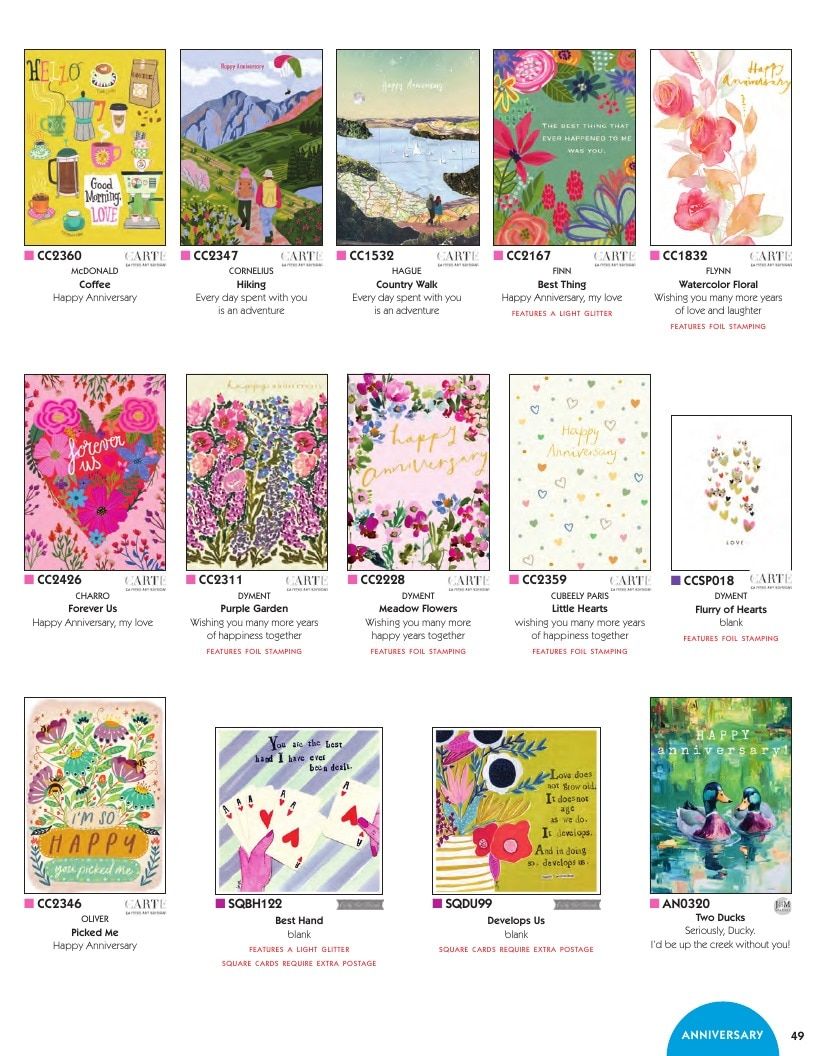 Calypso Cards Greeting Cards Catalog Weekly Ad January 1 - December 31, 2026