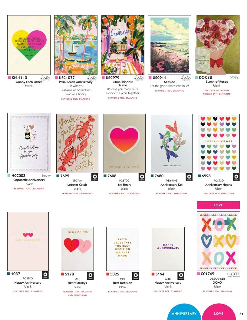 Calypso Cards Greeting Cards Catalog Weekly Ad January 1 - December 31, 2026