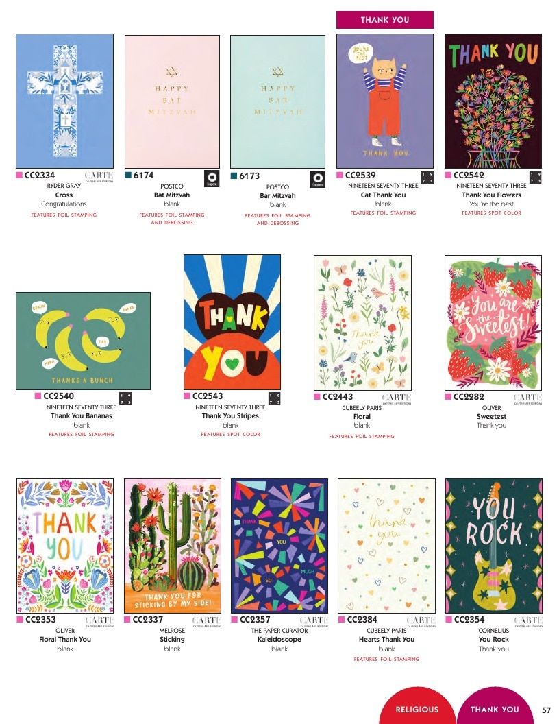 Calypso Cards Greeting Cards Catalog Weekly Ad January 1 - December 31, 2026