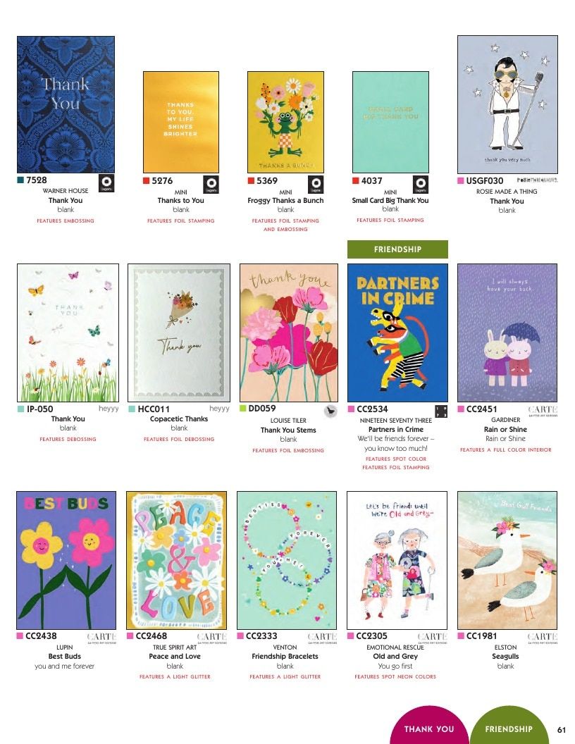 Calypso Cards Greeting Cards Catalog Weekly Ad January 1 - December 31, 2026